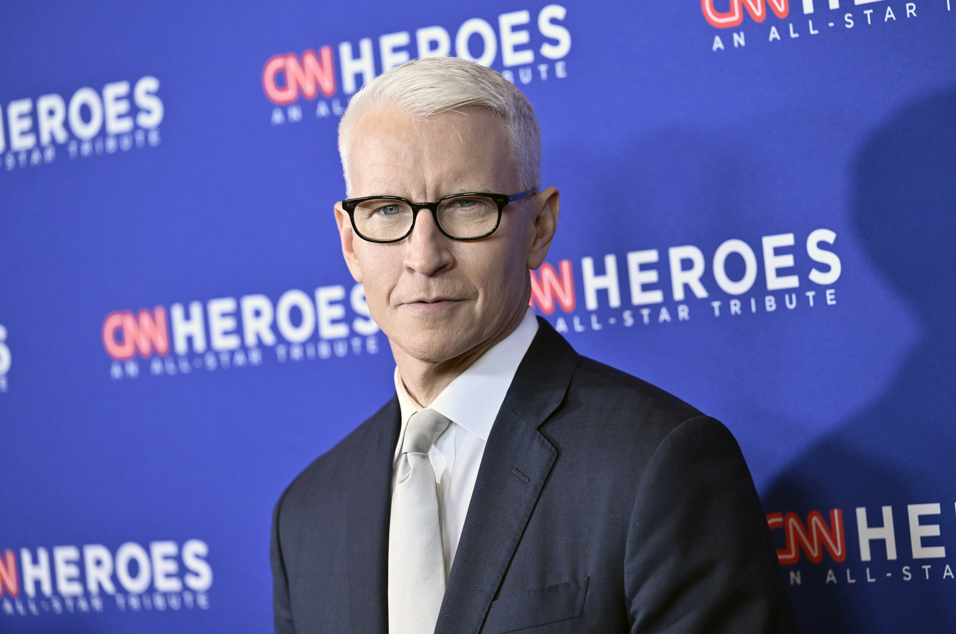FILE - Anderson Cooper attends the 16th annual CNN Heroes All-Star Tribute in New York on Dec. 11, 2022. Cooper hosts a podcast, “All There Is," about grief. (Photo by Evan Agostini/Invision/AP, File)
